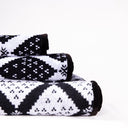MPBFTS  - PICNIC, BEACH, FACE TOWEL SET BLACK